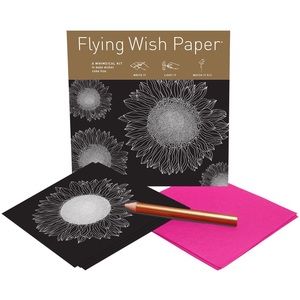 Flying Wish Paper - SUNFLOWERS - 5" x 5" - Mini Kits